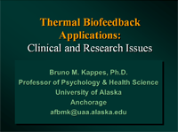 Thermal Biofeedback